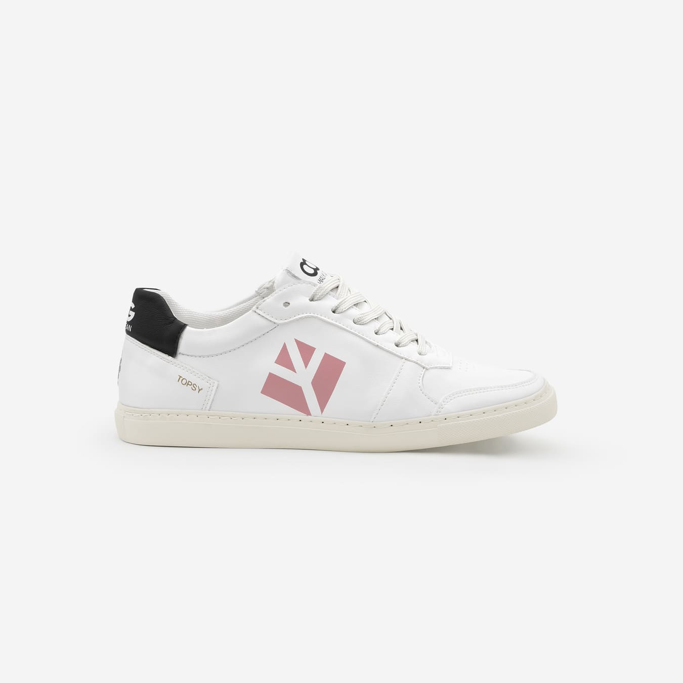 Sneakers_blanc Vegan Vegetal Topsy