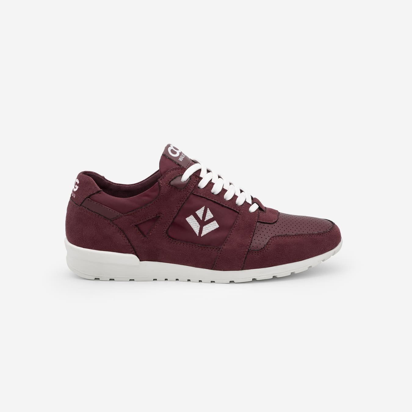 Sneakers running bordeaux vegan homme Raven – COG Store