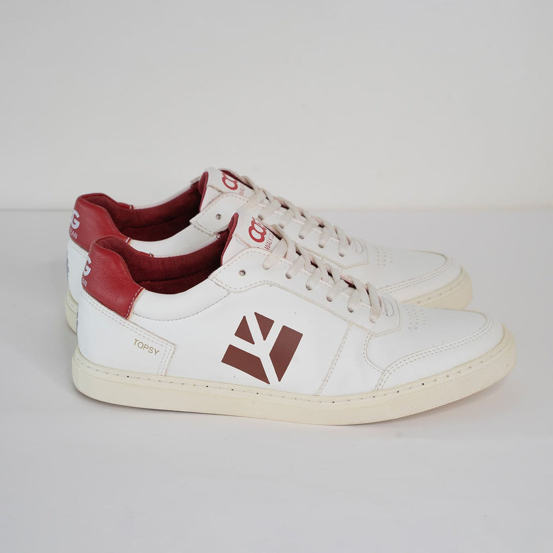 Imparfaite - Topsy - Blanc / Rouge 38