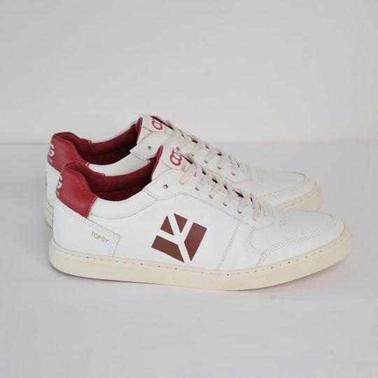 Imparfaite - Topsy - Blanc / Rouge 38