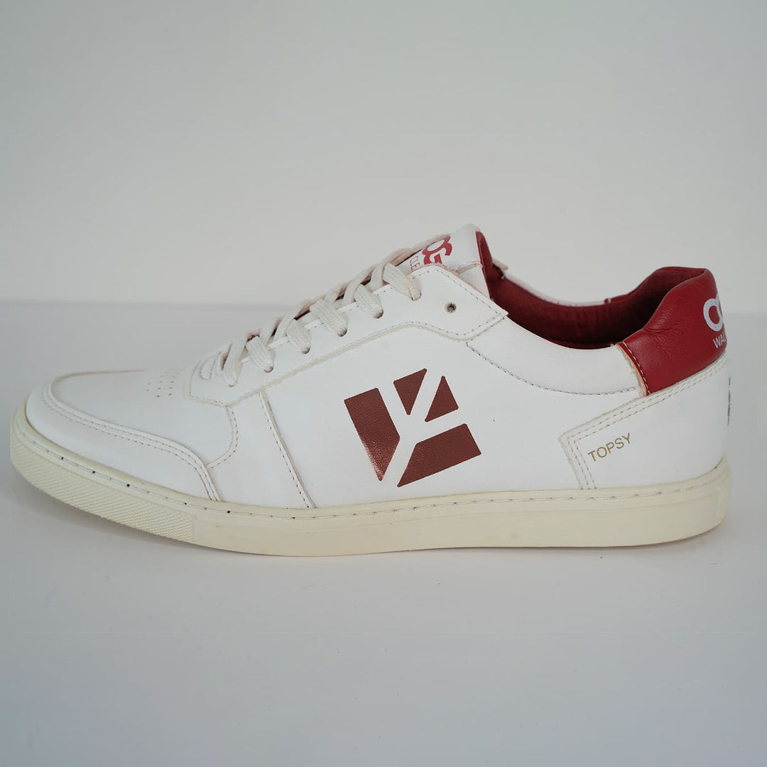 Imparfaite - Topsy - Blanc / Rouge 38
