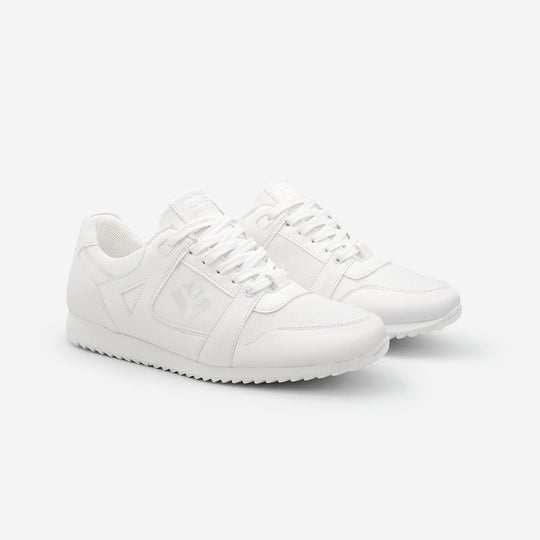 Baskets running végan et écologique femme blanche - Raven Cog