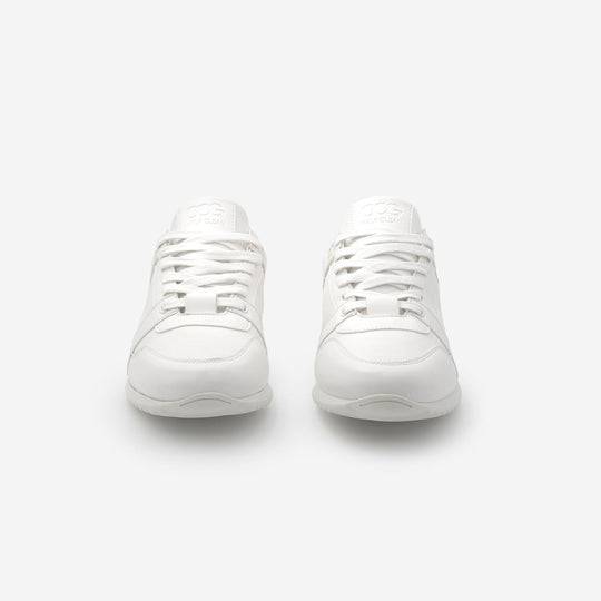 Baskets running végan et écologique femme blanche - Raven Cog