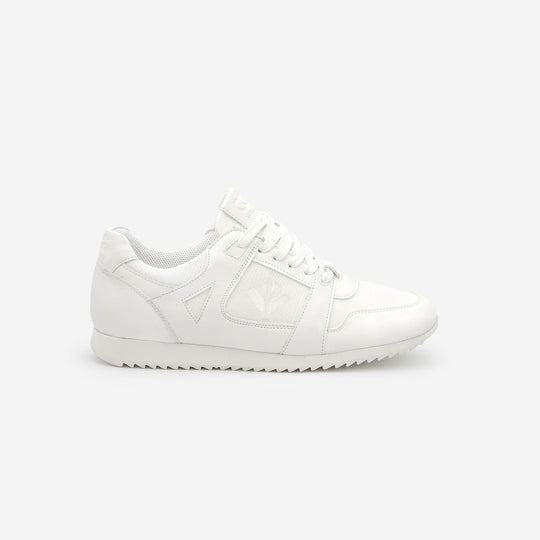 Baskets running végan et écologique femme blanche - Raven Cog