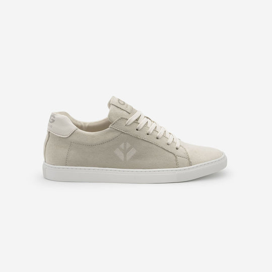 Sneakers baskets basses végan et écologique beige - Winton Cog