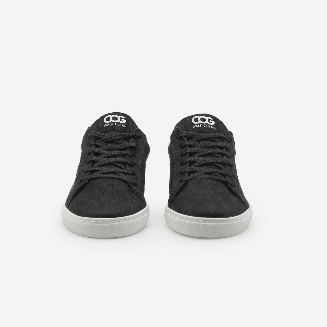 Sneakers baskets basses végan et écologique noir - Winton Cog